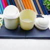 H1812 219 Desktop covered trash can, small mini office, bedside, bedroom, living room covered storage bucket details Picture
